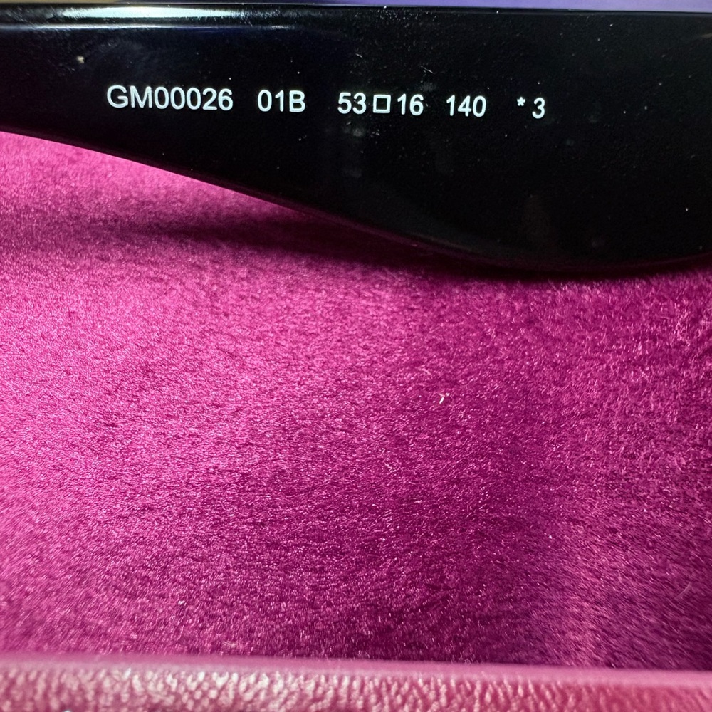 MARCIANO Black Women's Sunglasses with Crystal Accents Tinted Lens NEW - Picture 6 of 9